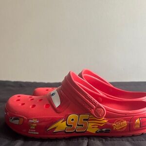 CROCS Red Lightning McQueen Clogs